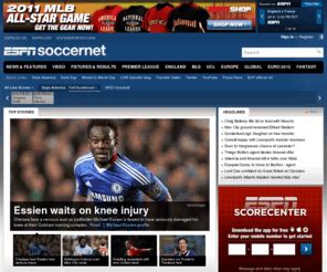 espn soccernet news.